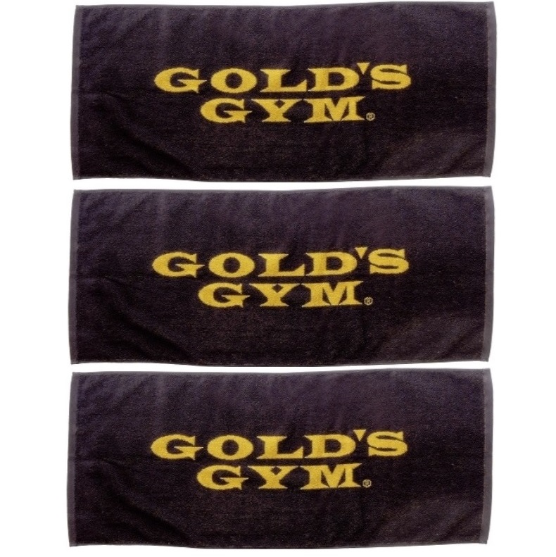 ゴールドジム 3枚セット ワークアウトタオル G5741 送料無料 スポーツタオル トレーニング 筋トレ WorkoutTowel GoldGym