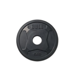 BL-RP 5kg 1枚 ラバープレート RubberPlate 50mm径用 ブル BULL オリンピックシャフト対応 トレーニング用 パワーリフティング フリーウェイト ウェイトトレーニング