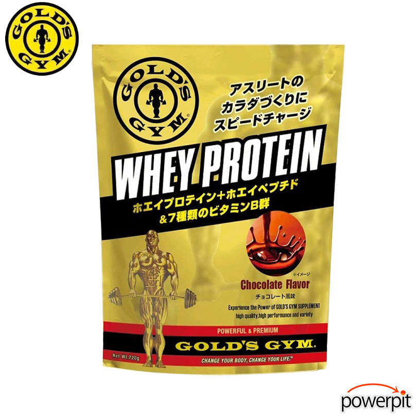 ホエイプロテイン チョコレート風味 360g F5536 GOLD's GYM ゴールドジム