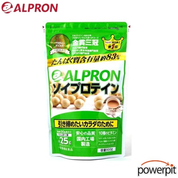 アルプロン ソイプロテイン ミルクティー風味 900g ALPRON